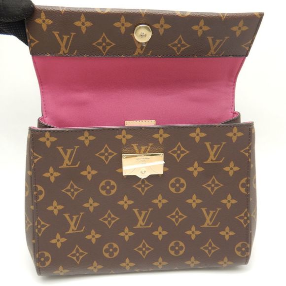 Louis Vuitton Monogram Cluny BB Handbag Brown - Picture 5 of 6